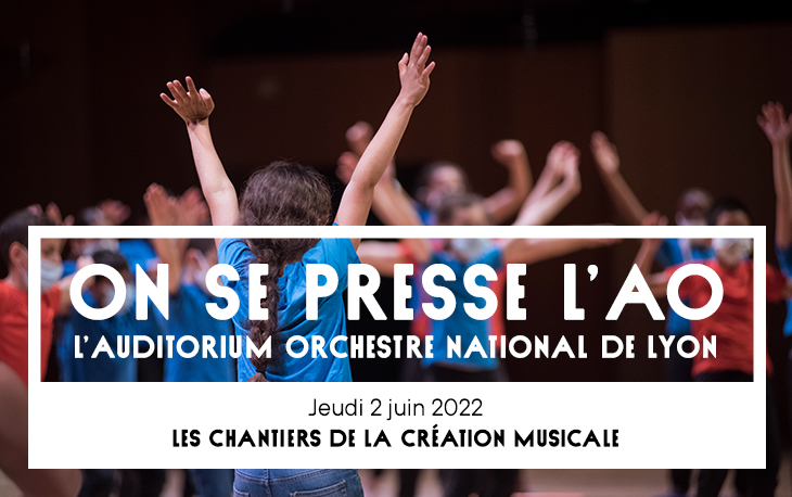 Les chantiers de la Création Musicale le 2 juin à l'Auditorium de Lyon CP_Chantiers