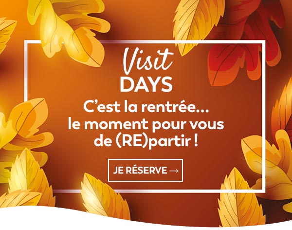 Visit Days - Derniers dÃ©parts de l'Ã©tÃ©